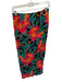 Mango Size S Multi Viscose Flower Print Ruffle Detail Maxi slit Skirt Multi / S