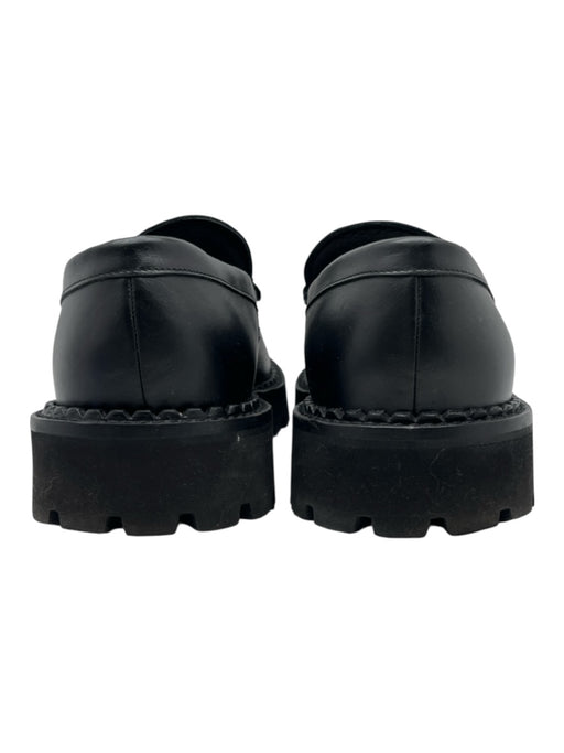 John Galliano Shoe Size 45 Black Leather loafer Men's Shoes Black / 45