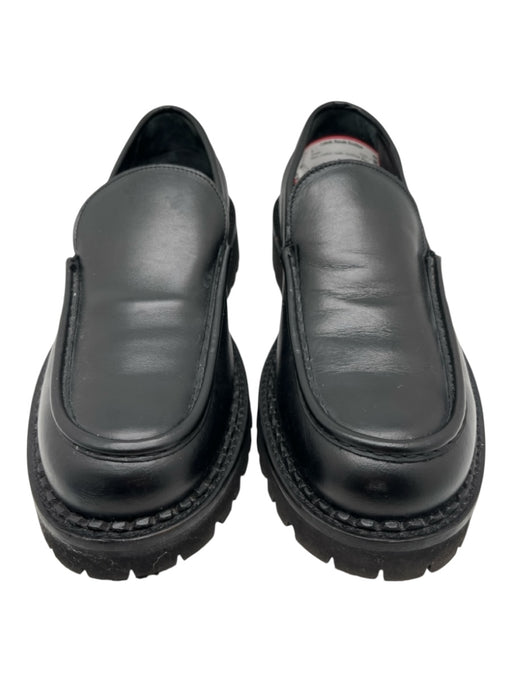John Galliano Shoe Size 45 Black Leather loafer Men's Shoes Black / 45