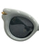 Loewe Light Blue Acetate Gold Tone Details Puffy Wayfarer tinted lens Sunglasses Light Blue