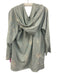 Johnny Was Size XXL Sage green Cotton Blend Embroidered Star Motif Sweater Sage green / XXL