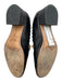 Chloe Shoe Size 40 Black Leather Round Toe Scalloped Block heel Pumps Black / 40