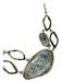 Alexis Bittar Light Green & Gold Stone Crystal Necklace Light Green & Gold