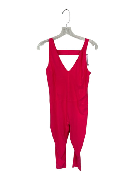 FP Movement Size L Hot pink Spandex Cross Back Athletic Jumpsuit Hot pink / L