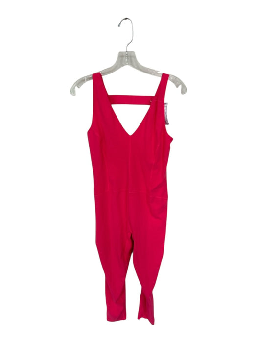FP Movement Size L Hot pink Spandex Cross Back Athletic Jumpsuit Hot pink / L