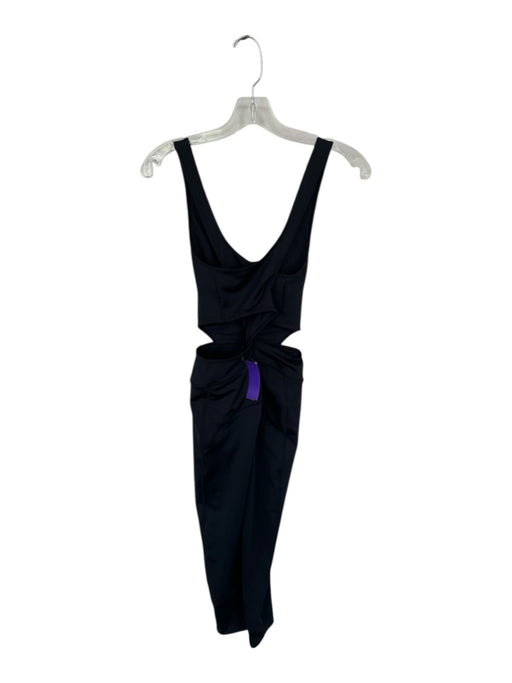 FP Movement Size M Black Spandex Side Cut Out crisscross back Athletic Jumpsuit Black / M