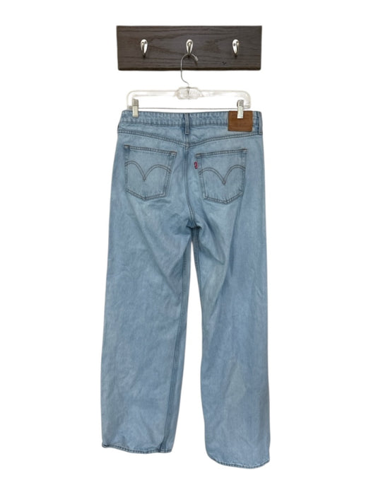 Levi's Size 30 Light Wash Cotton Low Rise Wide Leg Jeans Light Wash / 30