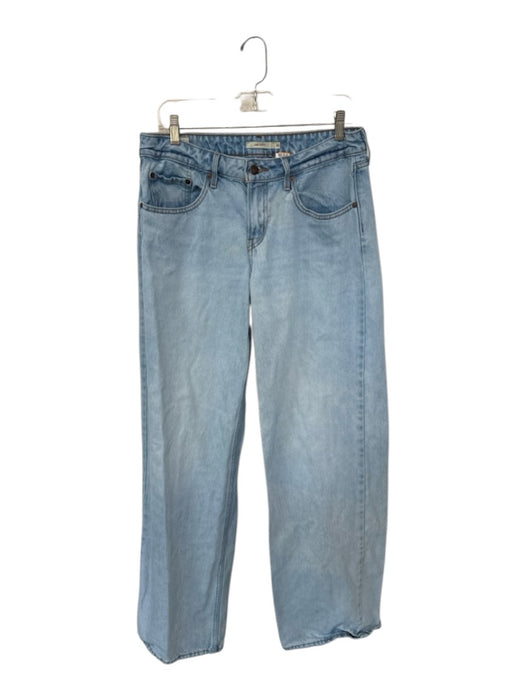 Levi's Size 30 Light Wash Cotton Low Rise Wide Leg Jeans Light Wash / 30
