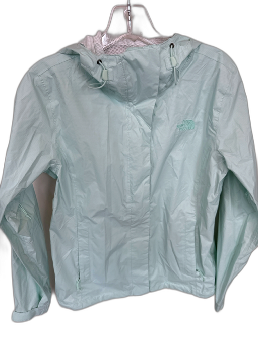 The North Face Mint Nylon Hood Full ZIp Athletic Raincoat Mint / S