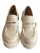 Steve Madden Shoe Size 7 Beige Leather Round Toe Lug sole Loafer Shoes Beige / 7