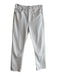 Agolde Size 28 White Cotton Blend 5 Pocket Button Fly Mid Rise Straight Jeans White / 28