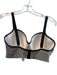Prima Donna Size Est M Black & White Polyamide Checked Adjustable Strap Bra Black & White / Est M