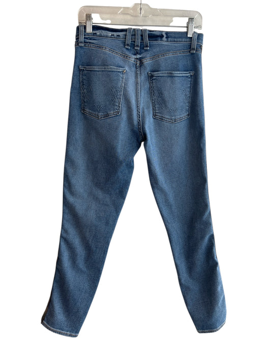 McGuire Size 28 Light Med Wash Cotton Blend 5 Pocket Zip Fly Midrise Jeans Light Med Wash / 28