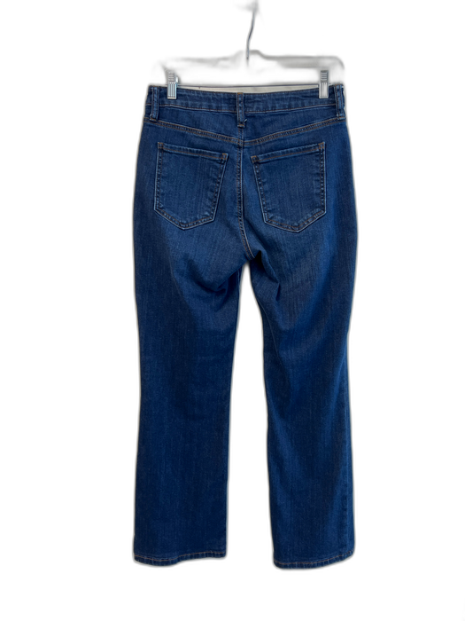 KUT Size 2 Dark Wash Cotton Denim High Rise Zip Fly Wide Leg Jeans Dark Wash / 2