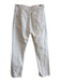 Agolde Size 27 White Cotton High Rise Button Fly 5 Pocket Straight Leg Jeans White / 27