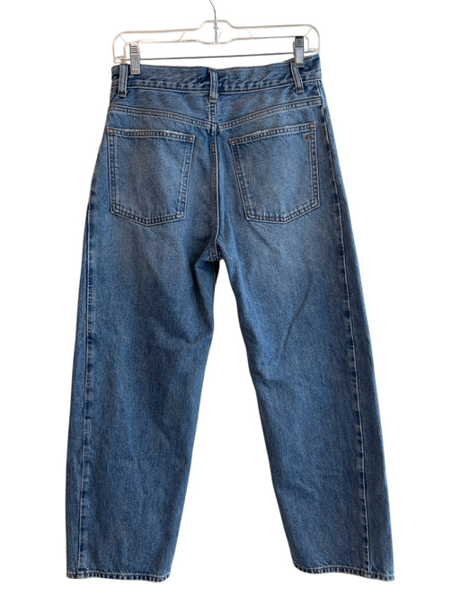 Madewell Size 26 Medium Wash Denim 100% Cotton High Rise 5 Pocket Wide Leg Jeans Medium Wash Denim / 26