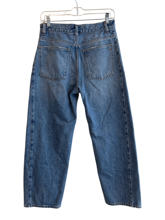 Madewell Size 26 Medium Wash Denim 100% Cotton High Rise 5 Pocket Wide Leg Jeans Medium Wash Denim / 26