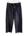 Madewell Size 26P Black 100% Cotton High Rise 5 Pocket Button Fly Raw Hem Jeans Black / 26P