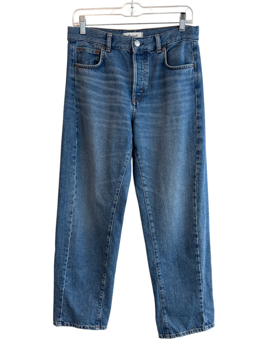 Madewell Size 27P Medium Wash Denim 100% Cotton High Rise 5 Pocket Jeans Medium Wash Denim / 27P