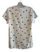 Rag & Bone Size M Ivory Cotton Round Neck Short Sleeve Ladybug Top Ivory / M