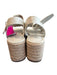 Marc Fisher Shoe Size 6 Off White Manmade Material Open Toe & Heel Strappy Shoes Off White / 6