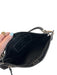 Tod's Black Nylon & Leather Top Handle Zip Close silver hardware Bag Black / S