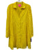 Lilly Pulitzer Size 6 Yellow Cotton Floral Eyelet Long Balloon Sleeve Dress Yellow / 6