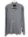 Rodd & Gun Size XL Blue & White Cotton Abstract Button Up Long Sleeve Shirt Blue & White / XL