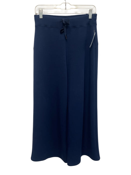 Spanx Size M Navy Blue Modal Blend Elastic & Drawstring Waist Wide Leg Pants Navy Blue / M