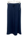 Spanx Size M Navy Blue Modal Blend Elastic & Drawstring Waist Wide Leg Pants Navy Blue / M