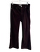 Frame Size 28 Brown Cotton Blend Corduroy High Rise Zip Fly Flare Jeans Brown / 28