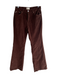 DL1961 Size 27 Brown Cotton Blend High Rise Corduroy Zip Fly Flare Jeans Brown / 27
