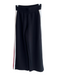 Spanx Size M Black Red & White Polyester Elastic Waist Stripe Detail Sweatpants Black Red & White / M