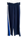 Spanx Size M Blue & White Polyester Elastic Waist Stripe Detail Sweatpants Blue & White / M