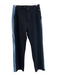 ASKK NY Size 26 Black & Blue Rayon High Rise jean seam Zip Fly Wide Leg Pants Black & Blue / 26