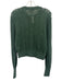Madewell Size S Green Alpaca & Polyamide Long Sleeve Loose Knit Cardigan Green / S