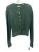 Madewell Size S Green Alpaca & Polyamide Long Sleeve Loose Knit Cardigan Green / S