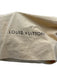 Louis Vuitton Brown Coated Canvas Monogram Leather Trim Open Top Tote Bag Brown / MM