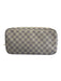Louis Vuitton Blue & White Coated Canvas Damier Azur Leather Trim Open Top Bag Blue & White / MM