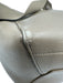 Celine Taupe Gray Leather Side Pockets Hook & Eye Closure Structured Tote Bag Taupe Gray