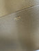 Celine Taupe Gray Leather Side Pockets Hook & Eye Closure Structured Tote Bag Taupe Gray