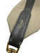 Celine Taupe Gray Leather Side Pockets Hook & Eye Closure Structured Tote Bag Taupe Gray