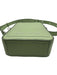 Marc Jacobs Mint Green Leather Zip Close Rectangle Silver Tone Hardware Bag Mint Green