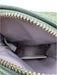 Marc Jacobs Mint Green Leather Zip Close Rectangle Silver Tone Hardware Bag Mint Green