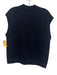 TWP Size XS/S Navy Blue Cap Sleeve Knit Ribbed Sweater Navy Blue / XS/S