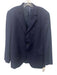 Peter Millar Navy Blue Wool Solid 2 Button Men's Blazer Navy Blue / 44r