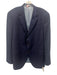 Peter Millar Blue & Brown Wool Plaid 2 Button Men's Blazer Blue & Brown / 44r
