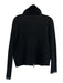 Lisa Todd Size XS Black Wool Faux Fur Long Sleeve Zip Front Collar Jacket Black / XS
