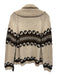 The Great Size 1 Beige & Multi Alpaca Blend Long Sleeve Knit Open Sweater Beige & Multi / 1