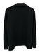 Spanx Size S Black Modal Blend V Neck Collared Long Sleeve Athleisure Top Black / S